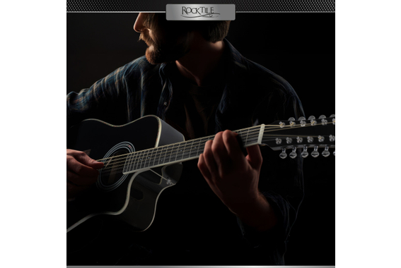 Rocktile WSD12-50C-BK Guitare Western Noire image 8