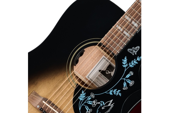 Epiphone Eric Church Hummingbird Dark Cobra Burst image 8