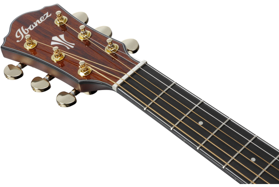 Ibanez AEG74-MHS Mahogany Sunburst image 8