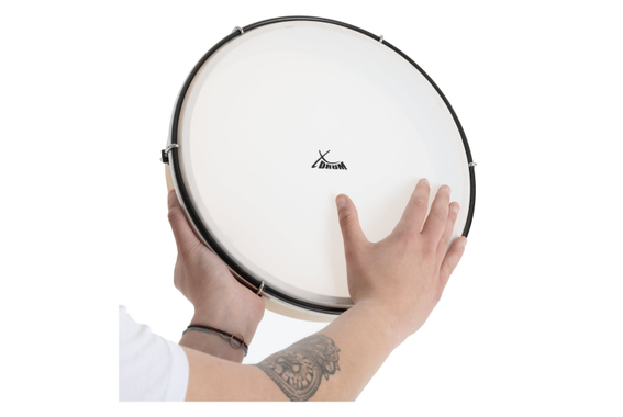XDrum HTM-12K 12" Handtrommel met kunststofvel image 8