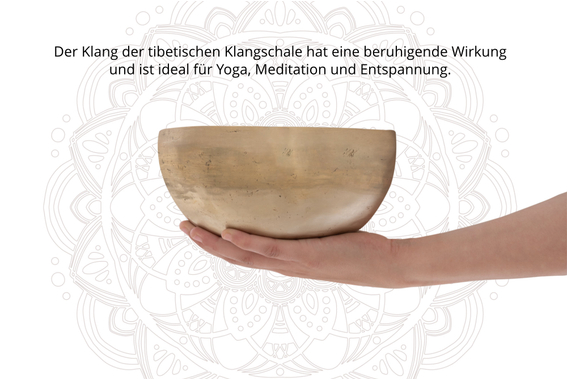 XDrum Therapeutic Klangschale Ton C / 1400 g Kissen Set image 8