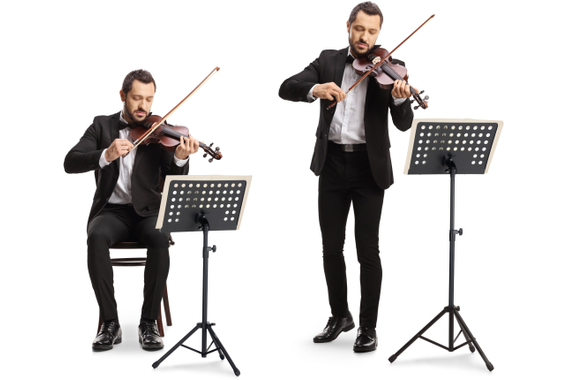 Pronomic OS-01P Leggio Orchestrale in Lamiera Forata con Set di Fermapagine e Scatola Portaoggetti Inclusa image 8