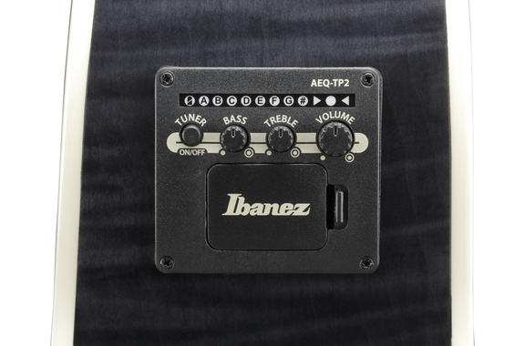 Ibanez AE170-TBK Guitare Western Transparent Black High Gloss image 8