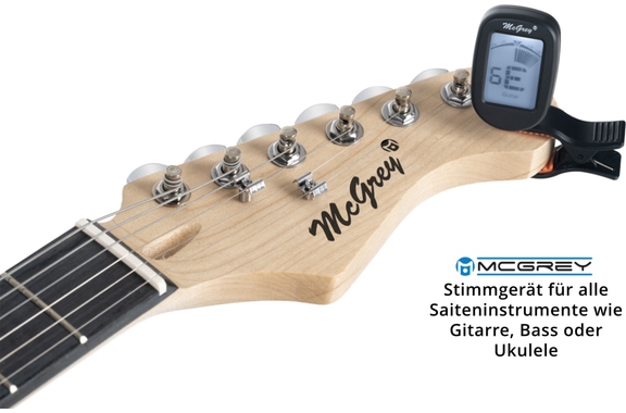 McGrey Rockit E-Gitarre ST-Komplettset White image 8