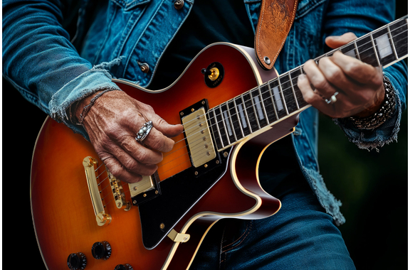 Rocktile Pro L-200OHB Guitare Électrique Orange Honey Burst Set avec Housse image 8