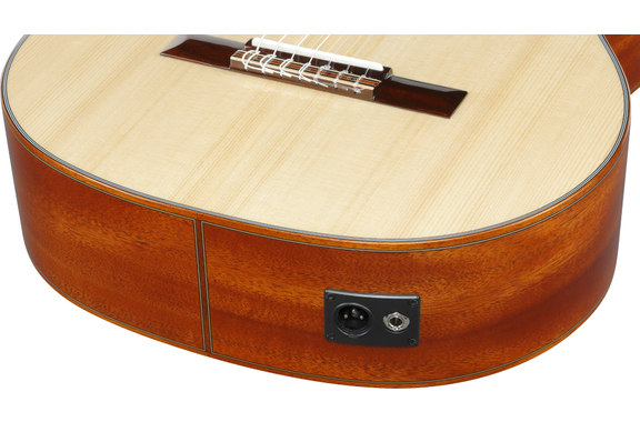 Ibanez GA Concertgitaar 7-String Natural High Gloss image 8