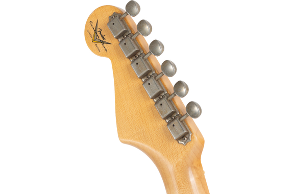 Fender Custom Shop Édition Limitée 70e Anniversaire 1954 Stratocaster Journeyman Relic Wide-Fade 2-Color Sunburst image 8