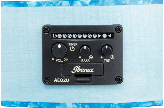 Ibanez EWP17M1E-SFO Piccolo Gitaar Soda Float Open Pore image 8