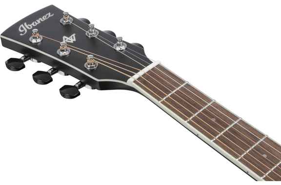 Ibanez AW84CE-WK Weathered Black image 8