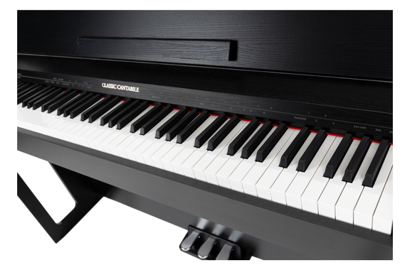 Classic Cantabile DP-S1 SM E-Piano Nero Opaco Set image 8