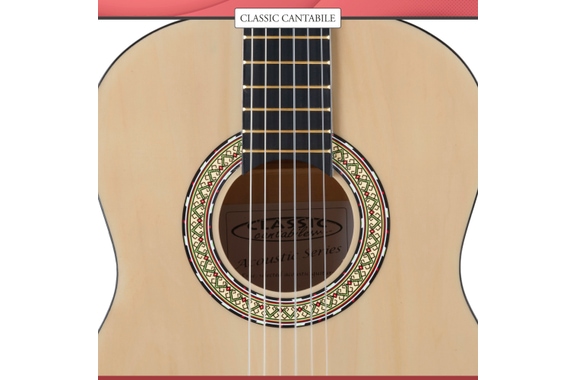 Classic Cantabile Acoustic Series AS-851 Chitarra Classica 1/4 - Reso (Condizione: Molto Buona) image 8