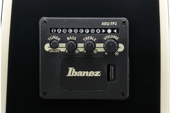 Ibanez AJ7012M1E-BK 12-String Guitare Folk Black High Gloss image 8