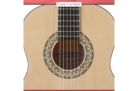 Classic Cantabile Acoustic Series AS-851 Guitare Classique 1/2 image 8