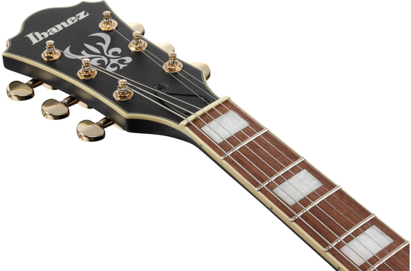 Ibanez AS73G-BKF Guitare Black Flat image 8