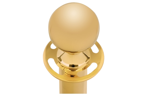 Stagecaptain PLS-150 Deluxe 4.2-150G Afzetpaal Personenleidingssysteem 1,5m goud image 8