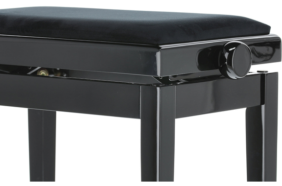 Gewa Pianobank Deluxe Schwarz Hochglanz image 8