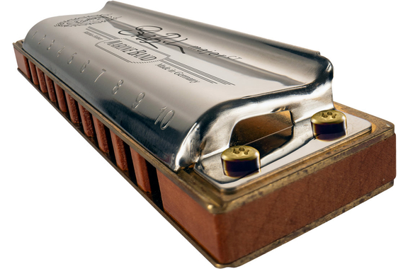 Hohner Marine Band Deluxe C Steve Baker Signatur Mundharmonika  - Retoure (Zustand: sehr gut) image 8