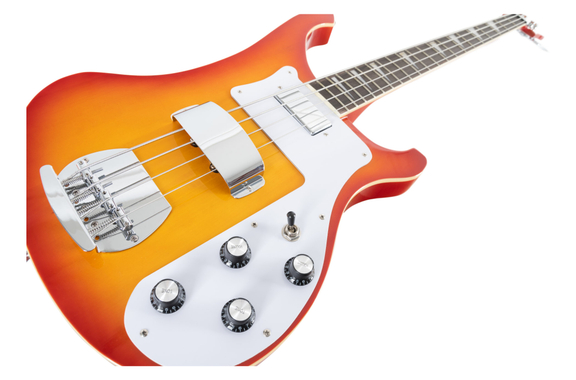 Rocktile Pro RB-400R Redneck E-Bass Red Sunburst image 8