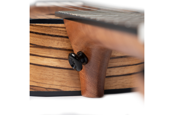 Cascha Tenor Ukulele Zebra Wood image 8