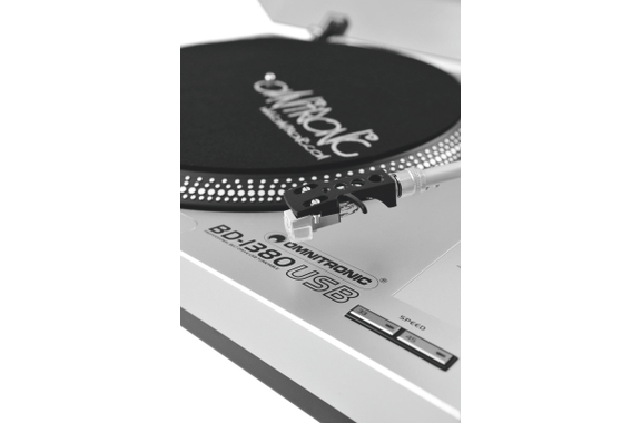 Omnitronic BD-1380 USB Turntable Silver image 8