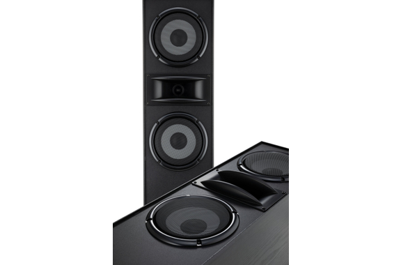 McGrey HTS-65320 BK Pareja de Altavoces de Pie HiFi negros 2x 80W RMS image 8