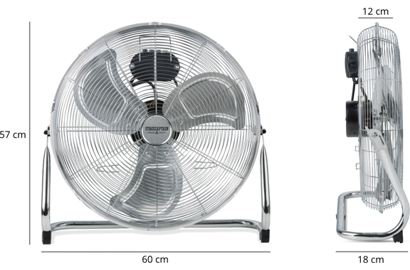 Stagecaptain FV-200 MkII 20" Vloerventilator 4x Set image 8