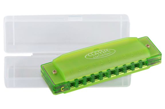 Classic Cantabile FBH-10 GN FunKids Armonica a Bocca C-Dur Verde image 8
