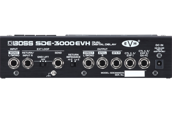 Boss SDE-3000EVH Set de Pedales Dual Delay image 8