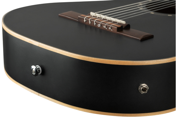 Ortega RCE125SBK-3/4 Satin Black  - Retoure (Zustand: sehr gut) image 8