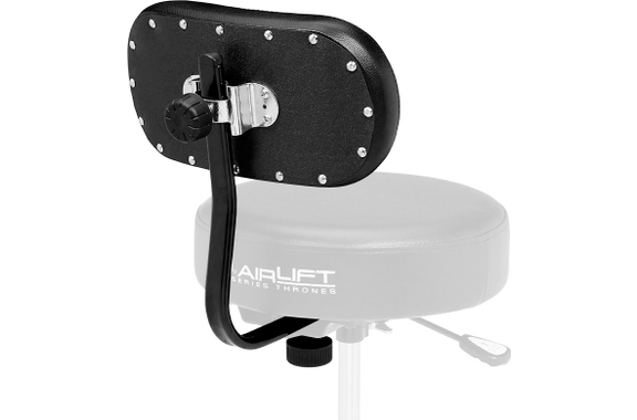 DW 9100AL Airlift Round Top Drum Throne with Backrest image 8