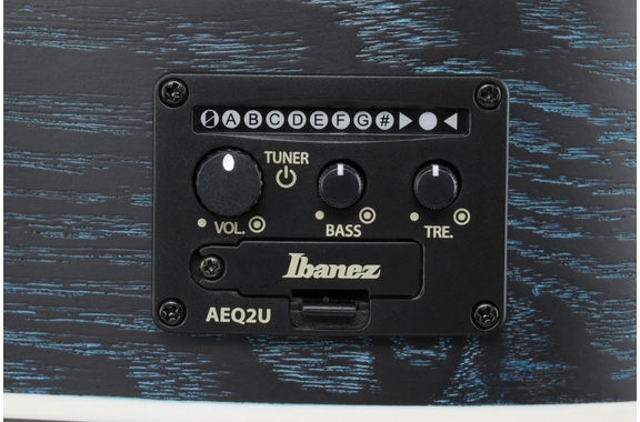 Ibanez EWP16EWB-GAO Westerngitaar Traveller Galaxy Aqua Open Pore image 8