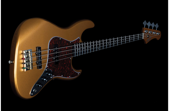 Jet Guitars JJB-300 GD R Bass Gold image 8