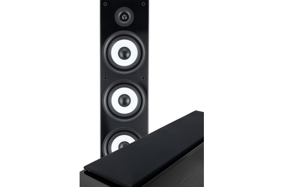 Bennett & Ross Ultrasphere Enceintes Colonnes HiFi Paire Noire 2 x 100W RMS image 8