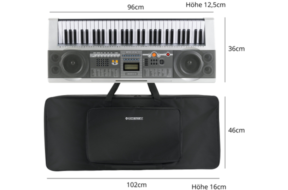 Funda para Teclado McGrey KB-3122-61 image 8