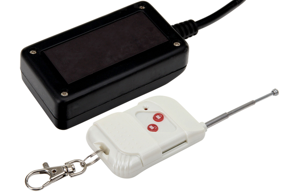 Showlite SN-1500D DMX Máquina de Humo 1500W incl. Mando a Distancia con Temporizador Set con 5l Fluido image 8
