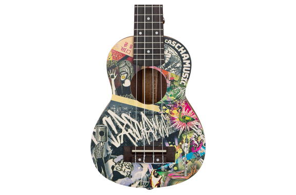 Cascha Art Series Sopraan Ukulele Urban image 8