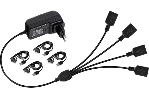 Pronomic SDH-340/32 USB-C Silent Disco V2 Kopfhörer Set + 2 Ladegeräte image 8
