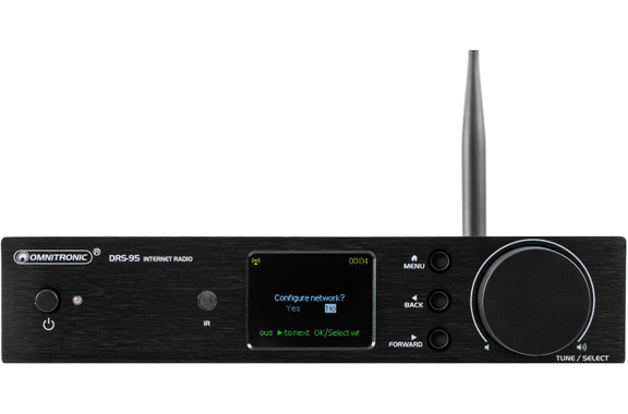 Omnitronic DRS-95 Internet Radio with DAB+ and Bluetooth image 8