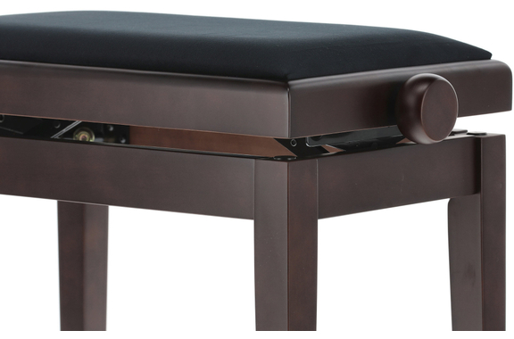 Banco De Piano Gewa Deluxe Caoba Mate image 8
