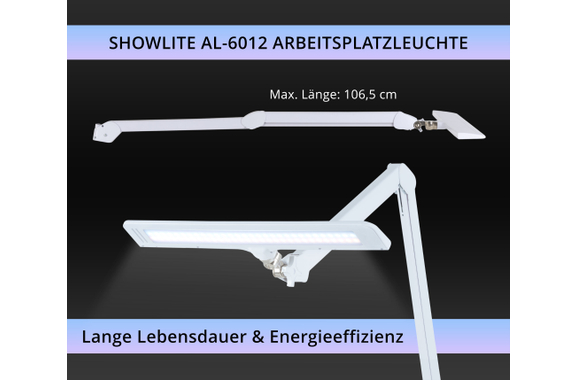 Showlite AL-6012 Arbeitsplatzleuchte image 8