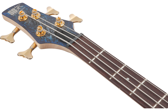 Ibanez SR300EDX-CZM Electric Bass Cosmic Blue Frozen Matte image 8