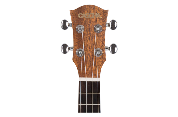 Cascha Premium Concert Mahogany Ukulele Set with Pickup image 8