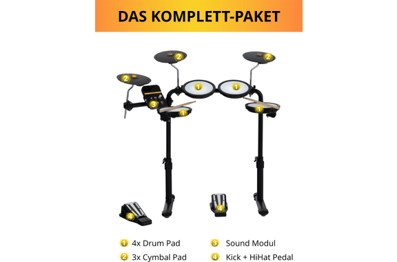 XDrum DD-250 Kit E-Drum image 8