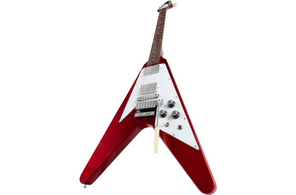 Gibson 1967 Flying V Reissue Maestro Vibrola Sparkling Burgundy image 8