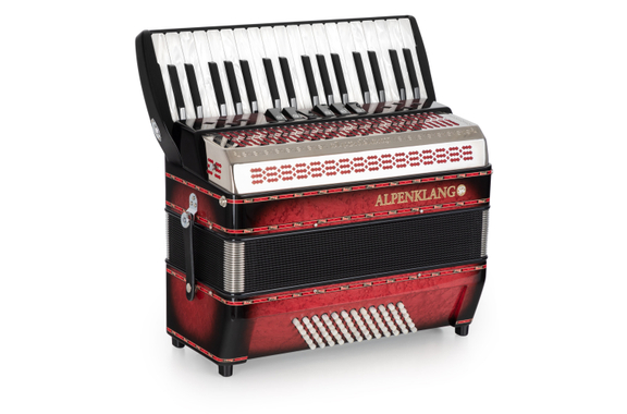 Alpenklang Pro Acordeón III 72 M Shadow Red image 8