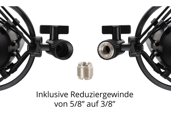 Pronomic CM-22 Großmembranmikrofon inkl. Spinne & Windschutz  - Retoure (Zustand: sehr gut) image 8