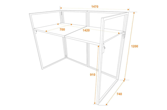 Omnitronic Mobile DJ Stand inkl. Cover image 8