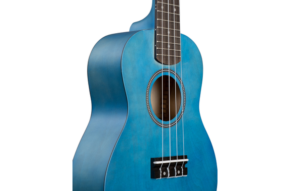 Set de Ukelele Soprano Cascha Linde Azul image 8