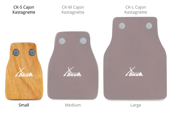 XDrum CK-S Cajon Kastagnette Small Set image 8