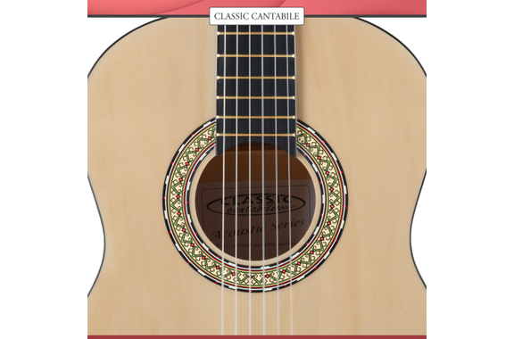 Classic Cantabile Acoustic Series AS-851 Guitare Classique 3/4 image 8